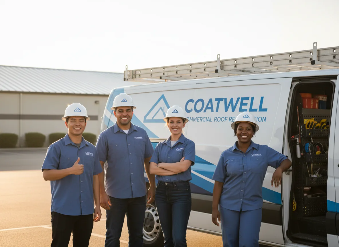 Commercial roof coating company in Brixey, MO